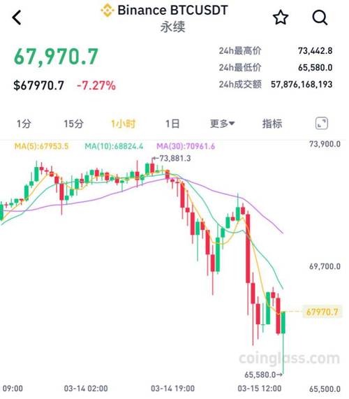 比特币凌晨突发大跳水，比特币凌晨突发大跳水,20万人爆仓,112亿资金灰飞烟灭  第6张